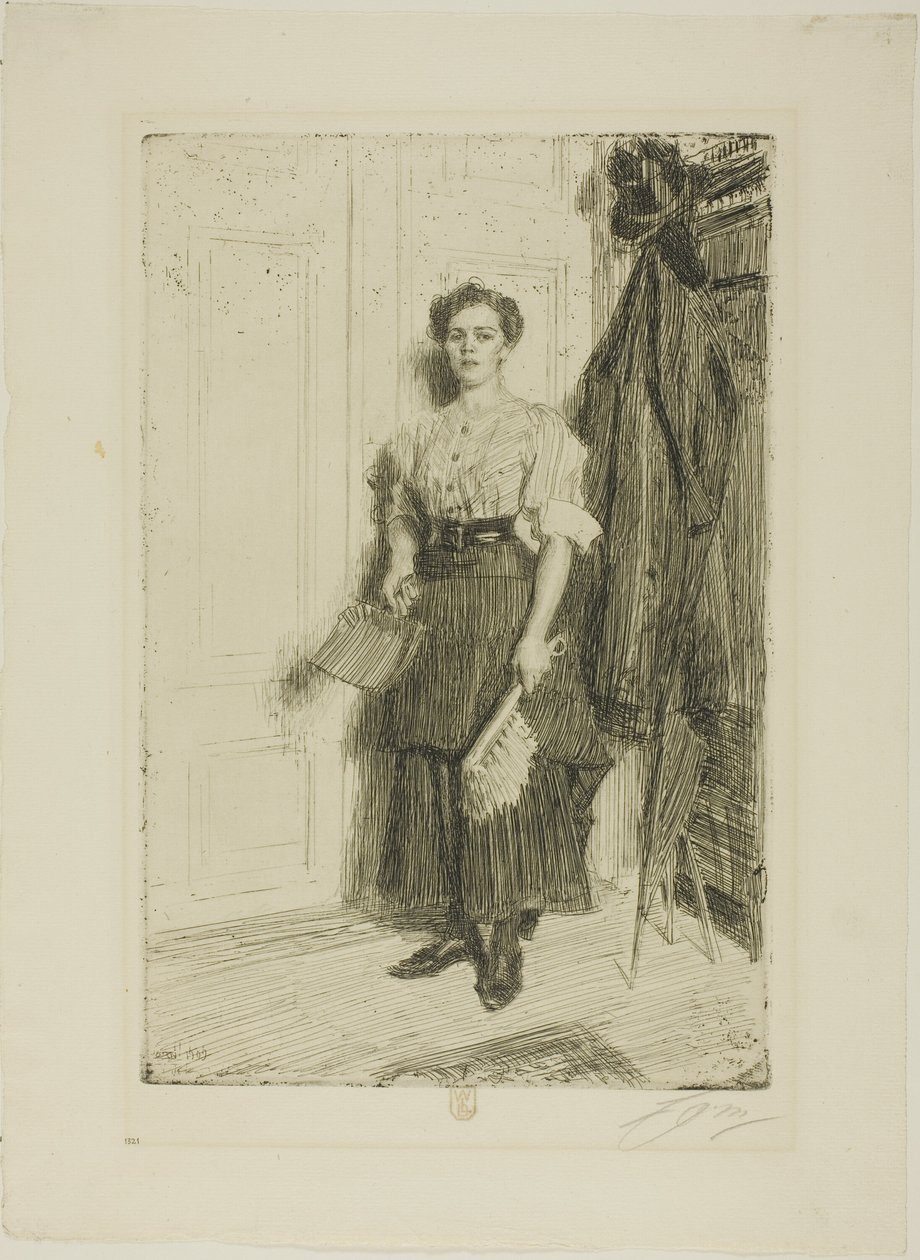 A nova empregada de Anders Leonard Zorn