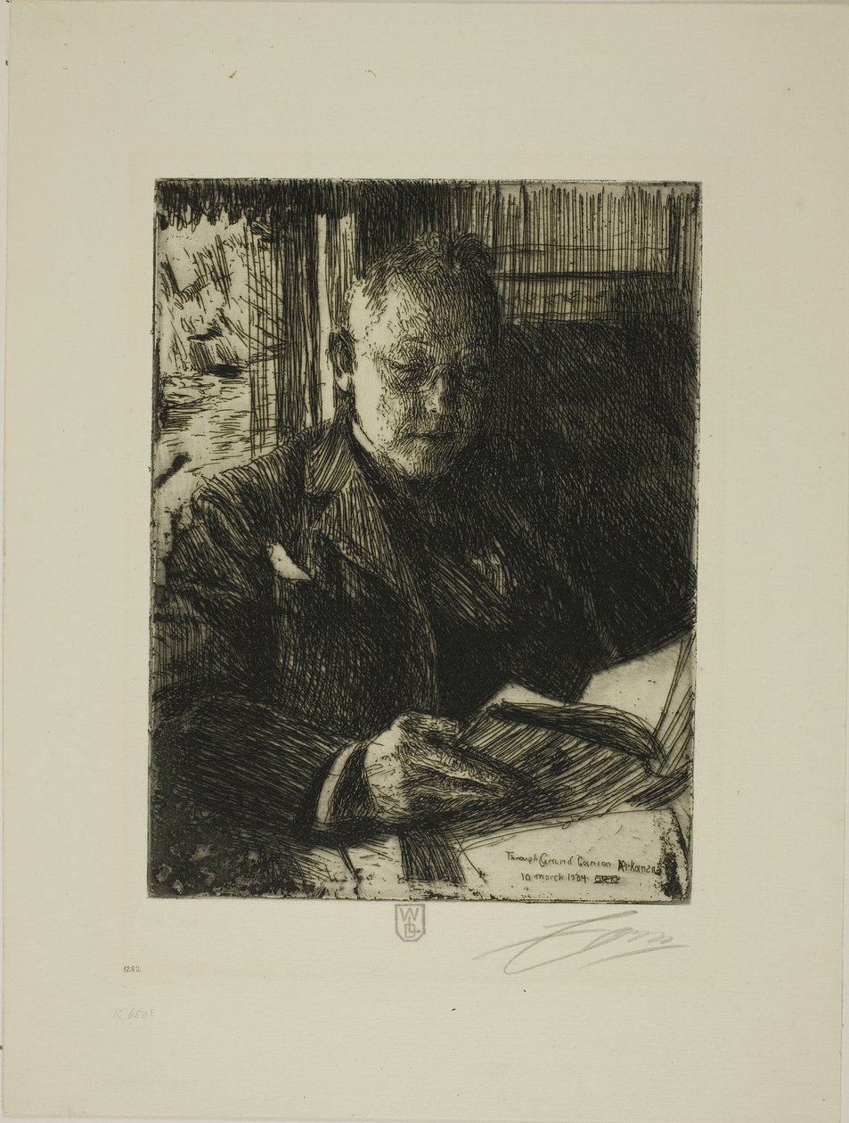 Companheiro de Viagem (Sr. Ch. Deering) de Anders Leonard Zorn