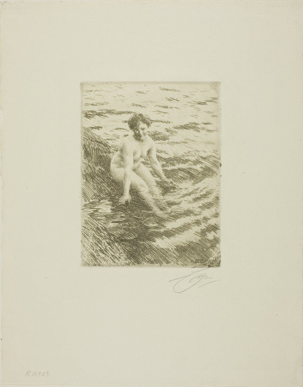 Molhada de Anders Leonard Zorn