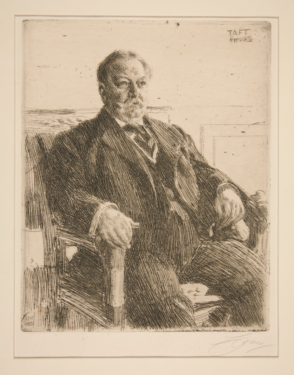 William Howard Taft de Anders Leonard Zorn