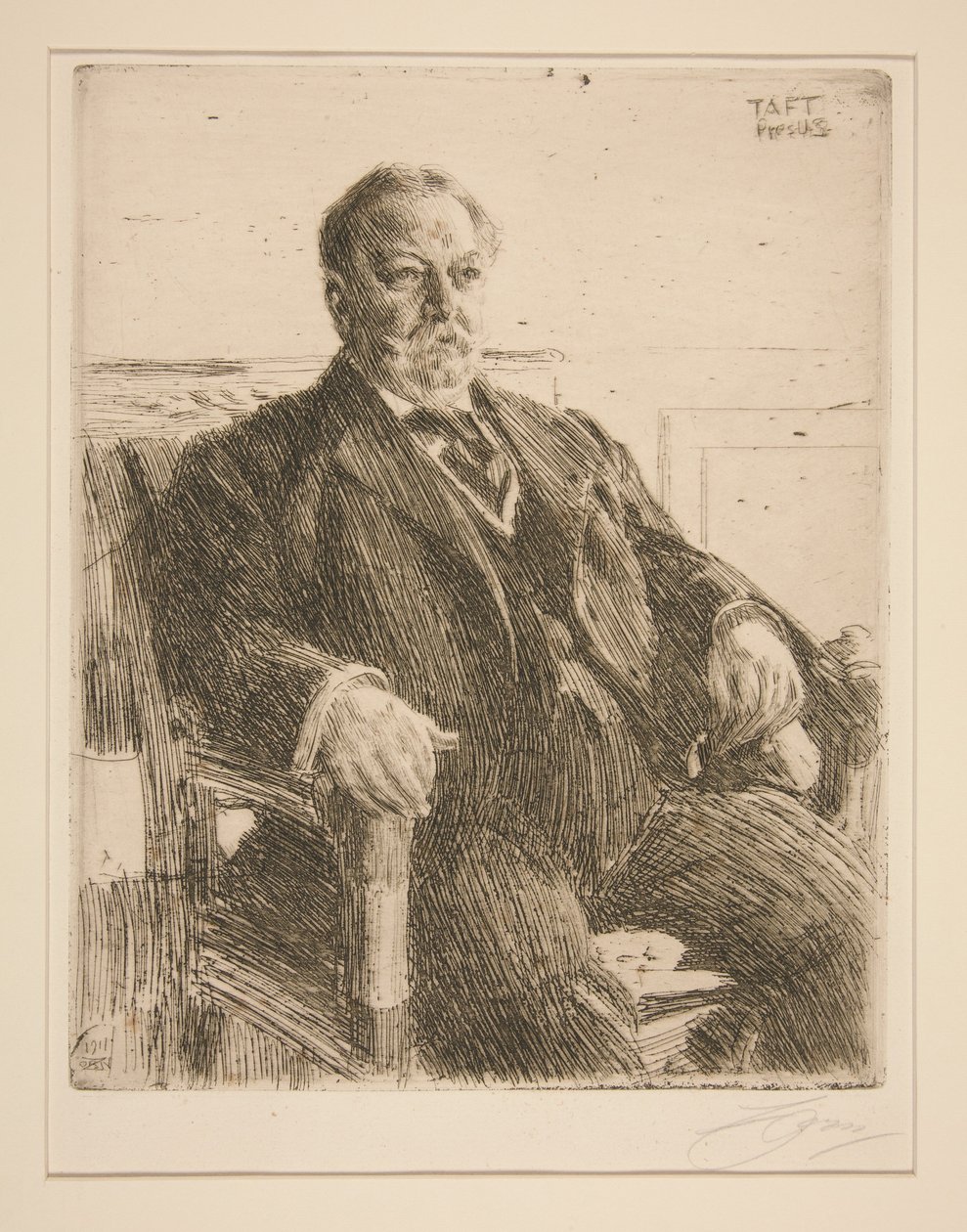 William Howard Taft de Anders Zorn