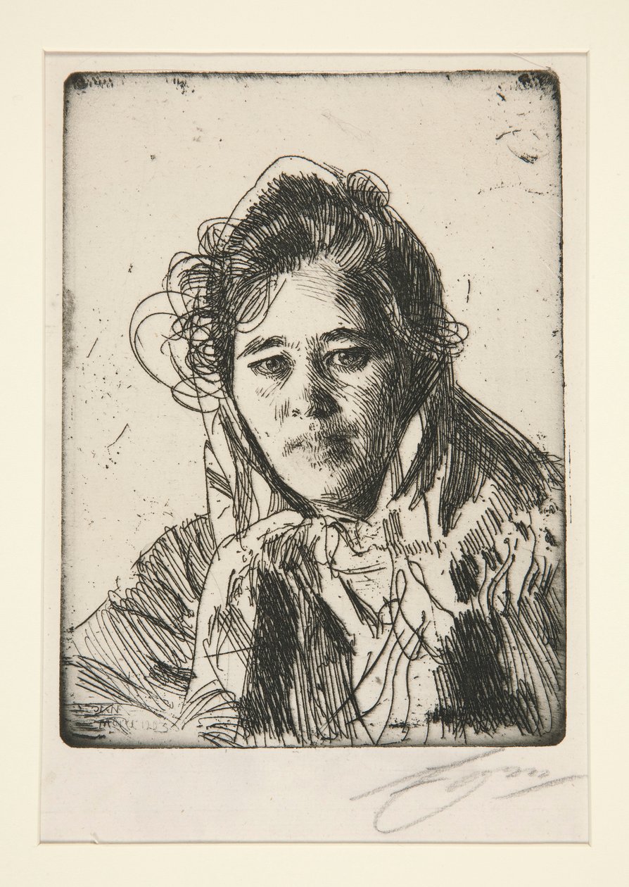 Moça de Mora (Krakberg de Anders Leonard Zorn