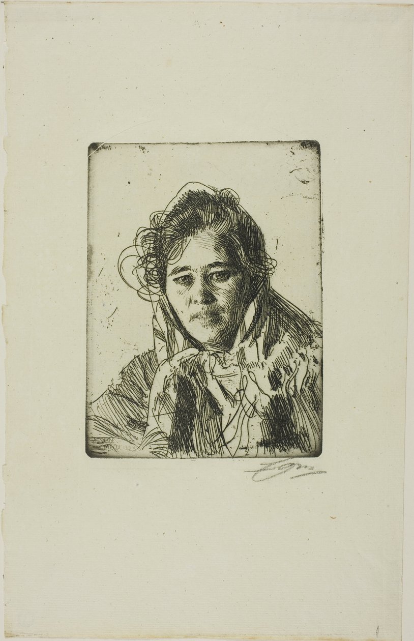 Rapariga de Mora (Anna de Kråkberg) de Anders Zorn