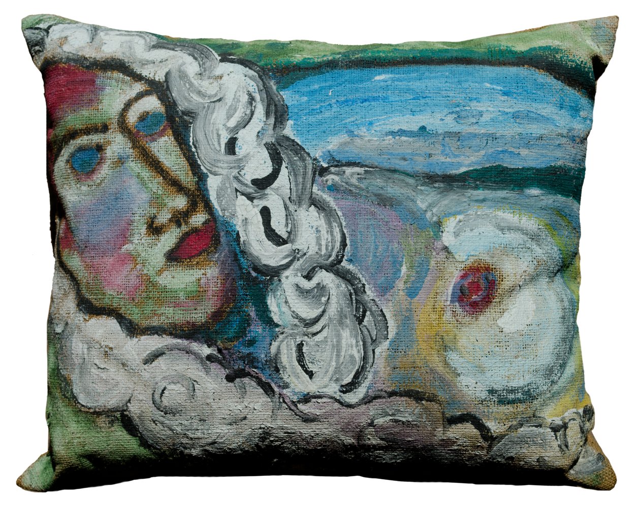 ULTRAJE A MODIGLIANI - OLHOS AZUIS COM PORTA 