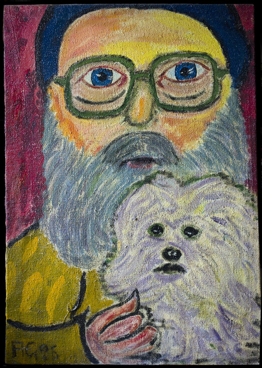 AUTO-RETRATO COM LISA 1995 de Ando Gilardi