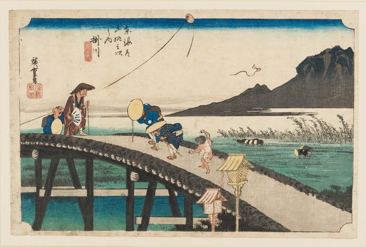 DBock p Hayashi t-Kakegawa Akihayama Embo, 1797-1858 de Ando Hiroshige