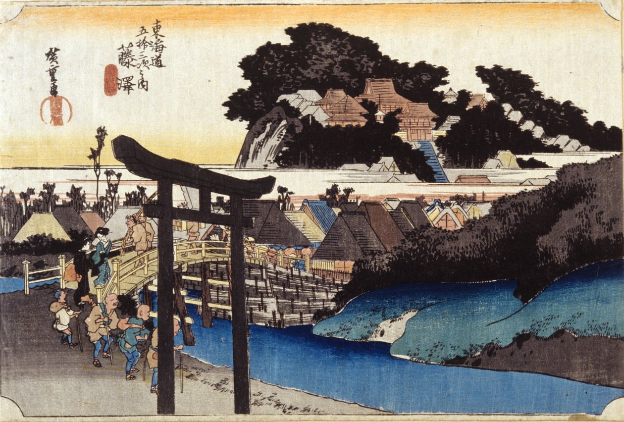 Fujisawa de Ando or Utagawa Hiroshige