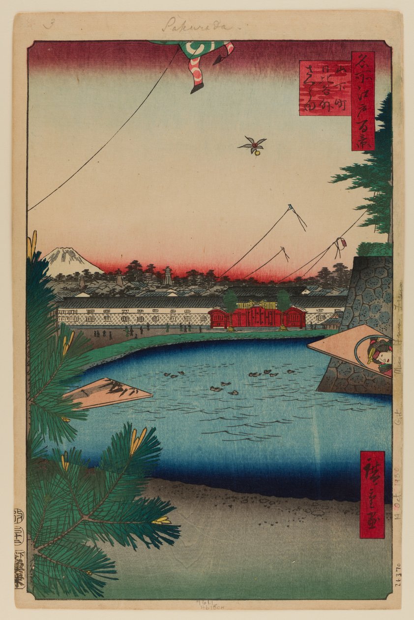 Hibiya e Soto-Sakurada De Yamashita-Cho de Ando or Utagawa Hiroshige