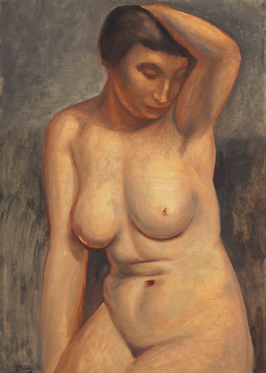 Nu assis de Andre Derain