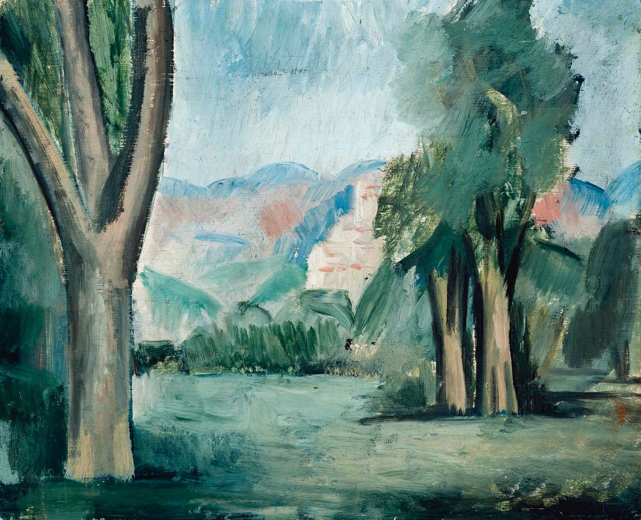 Paisagem da Provença de Andre Derain