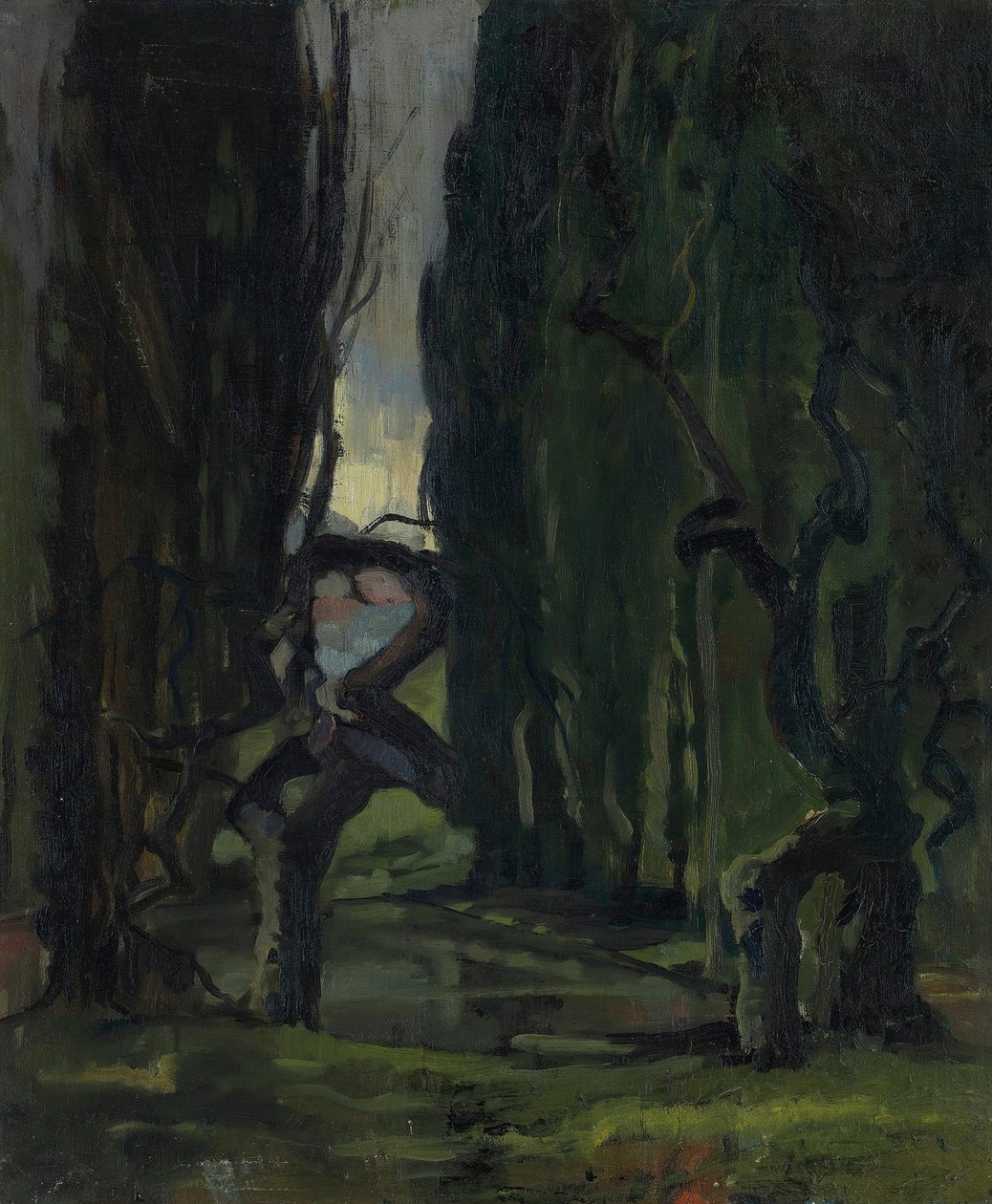 Água em Carrières-sur-Seine de Andre Derain