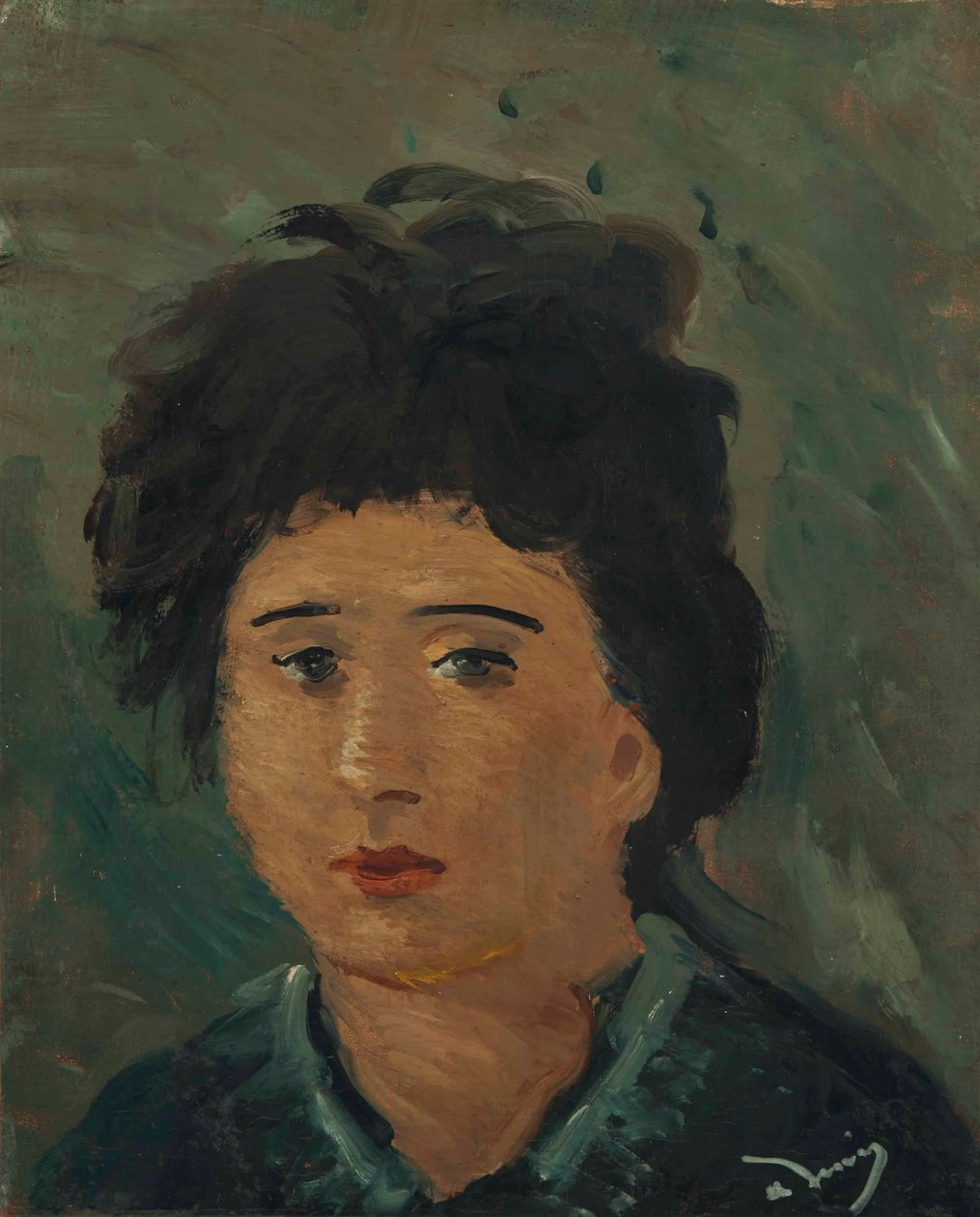 Retrato de uma mulher de Andre Derain