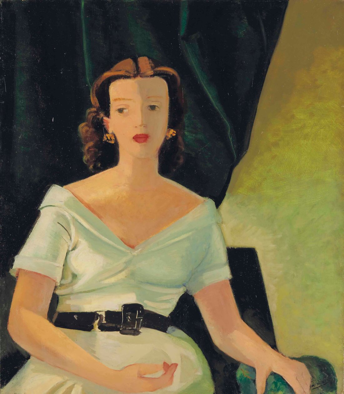 Presumível retrato de Geneviève Taillade de Andre Derain