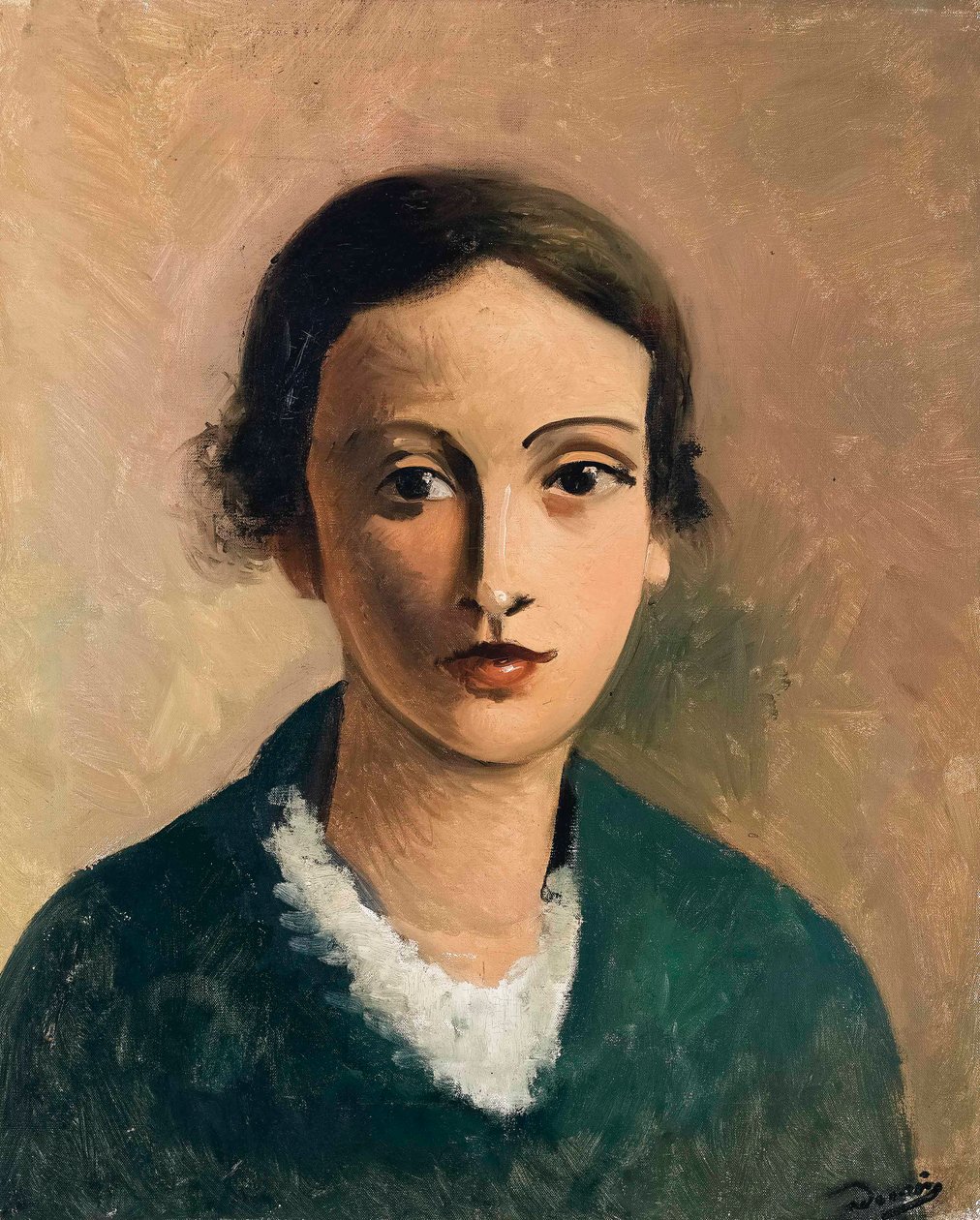 Cabeça de rapariga de Andre Derain