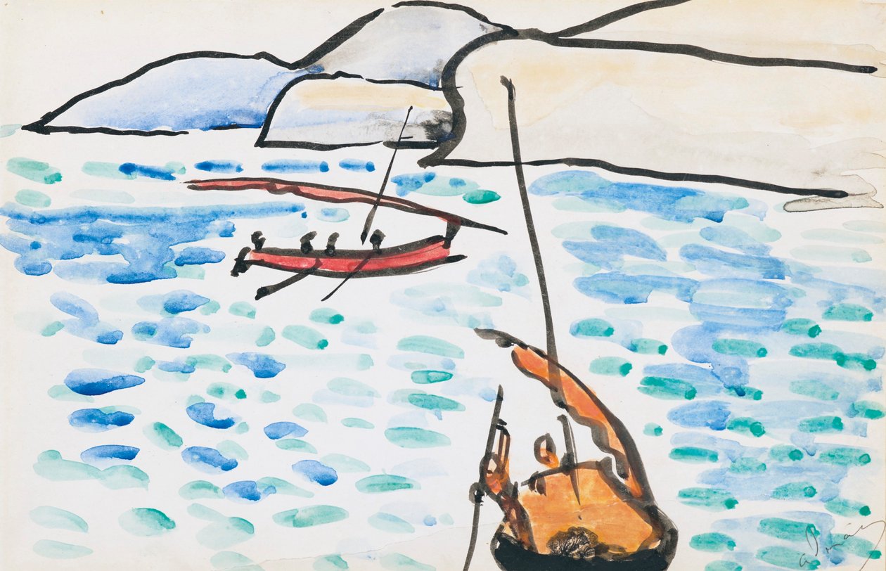 Barcos à vela de Andre Derain