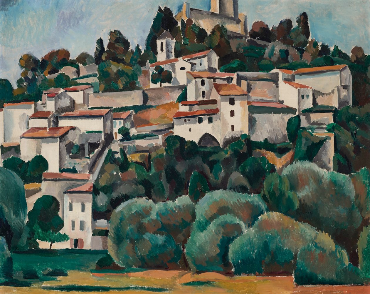Vista de Cagnes de Andre Derain