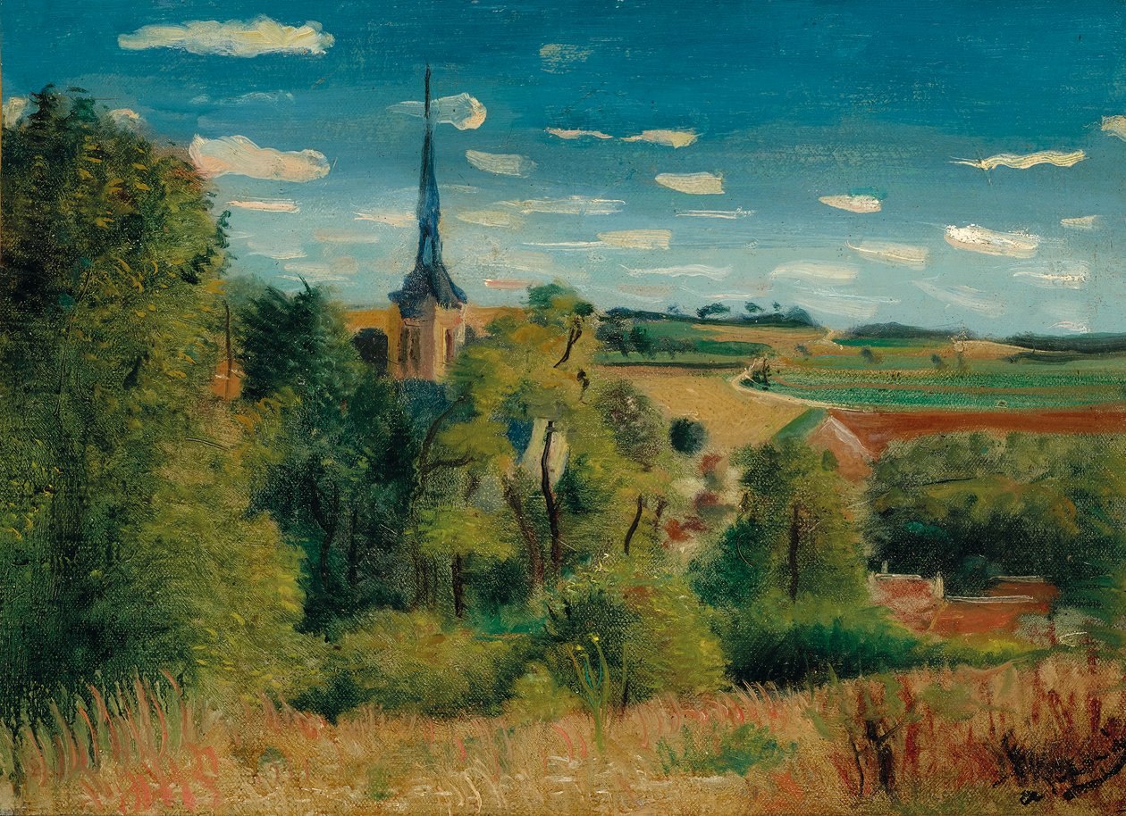 Vista de Donnemarie-en-Montois de Andre Derain