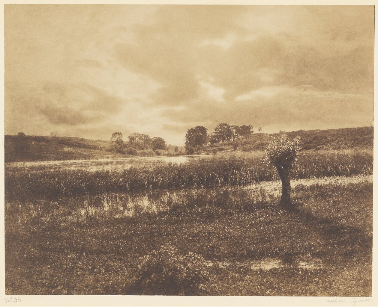 The Ponds at Optevoz, Rhône de André Giroux
