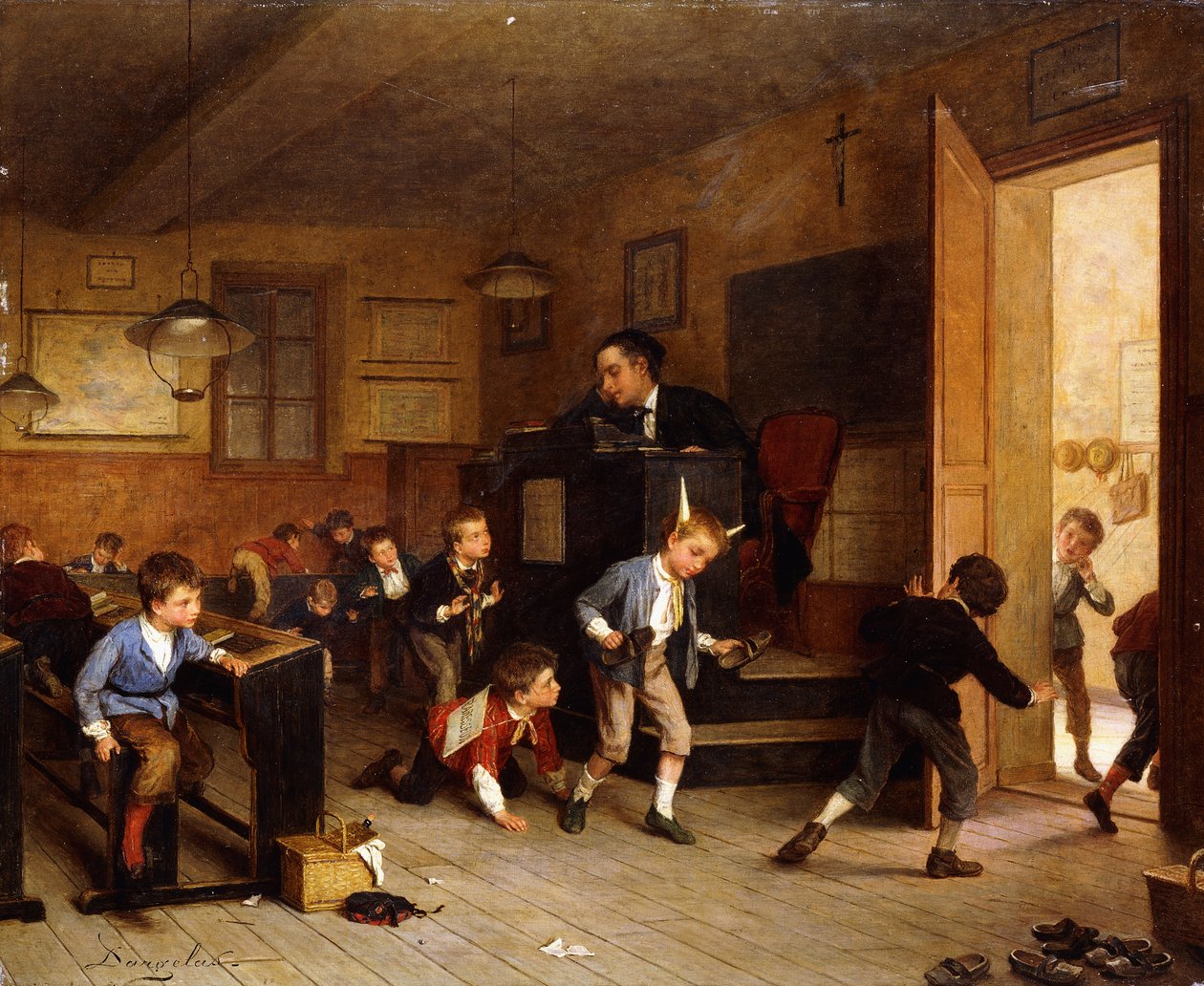 Enquanto o professor dorme, de André Henri Dargelas