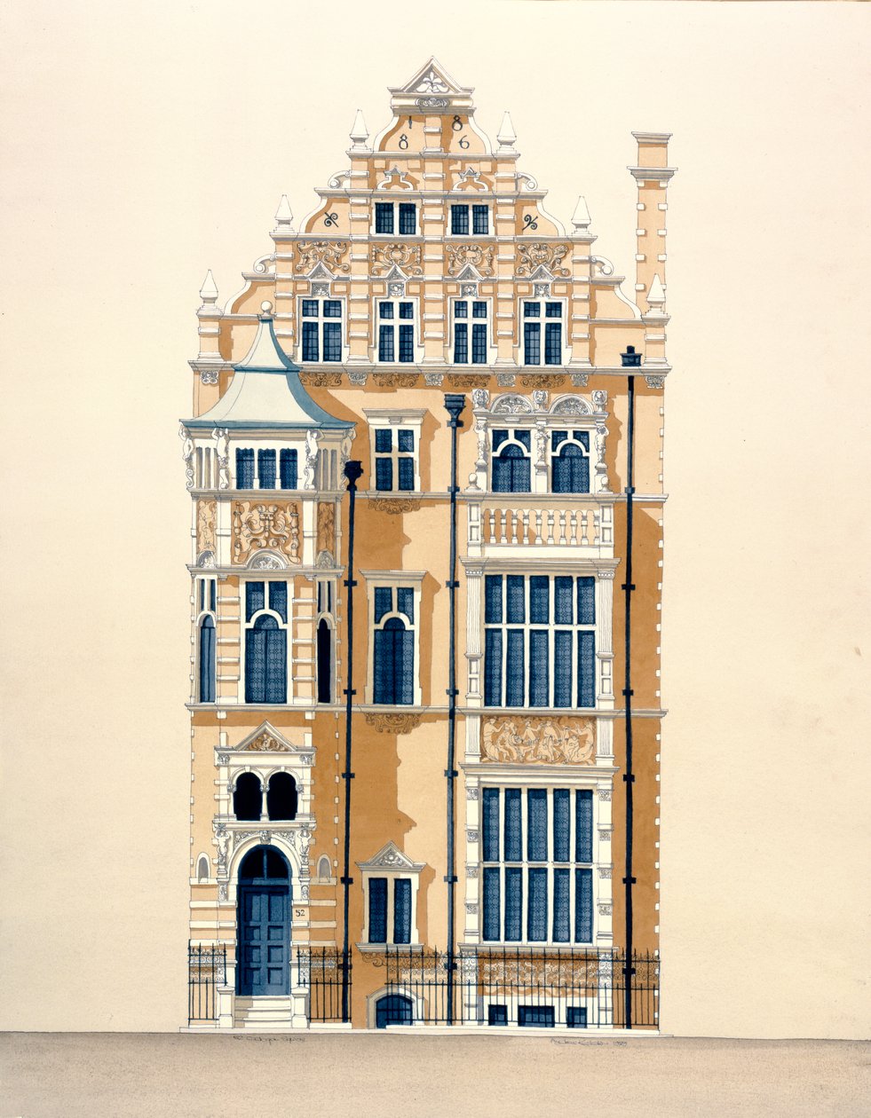 52 Cadogan Square, Knightsbridge, Londres de Andras Kaldor