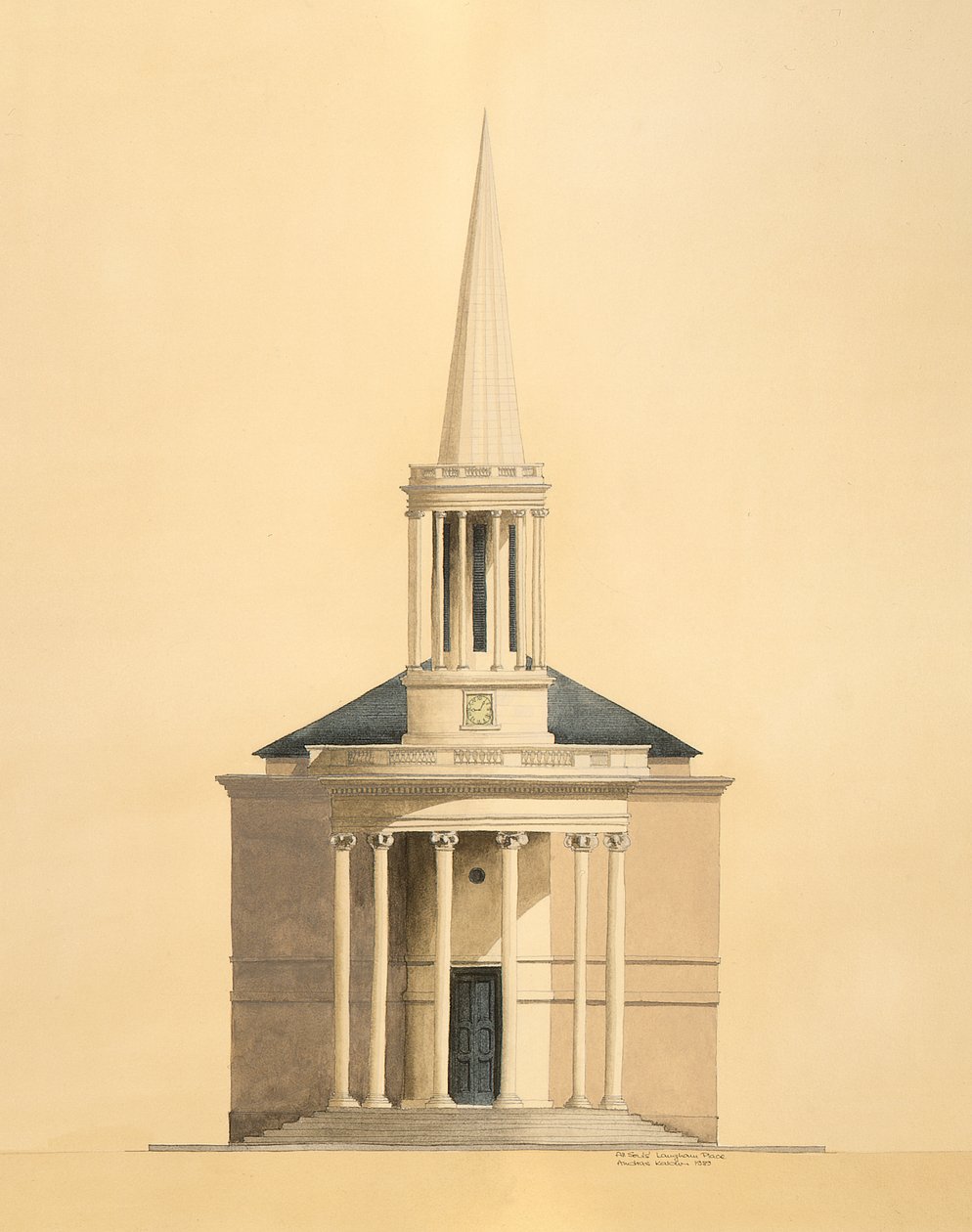 All Souls, Langham Place, Londres de Andras Kaldor