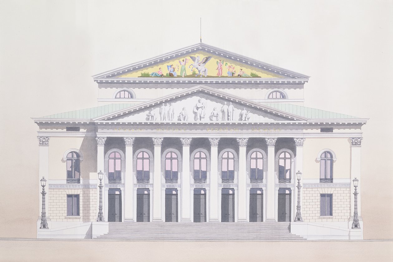 Ópera Estatal da Baviera, Munique, Alemanha de Andras Kaldor