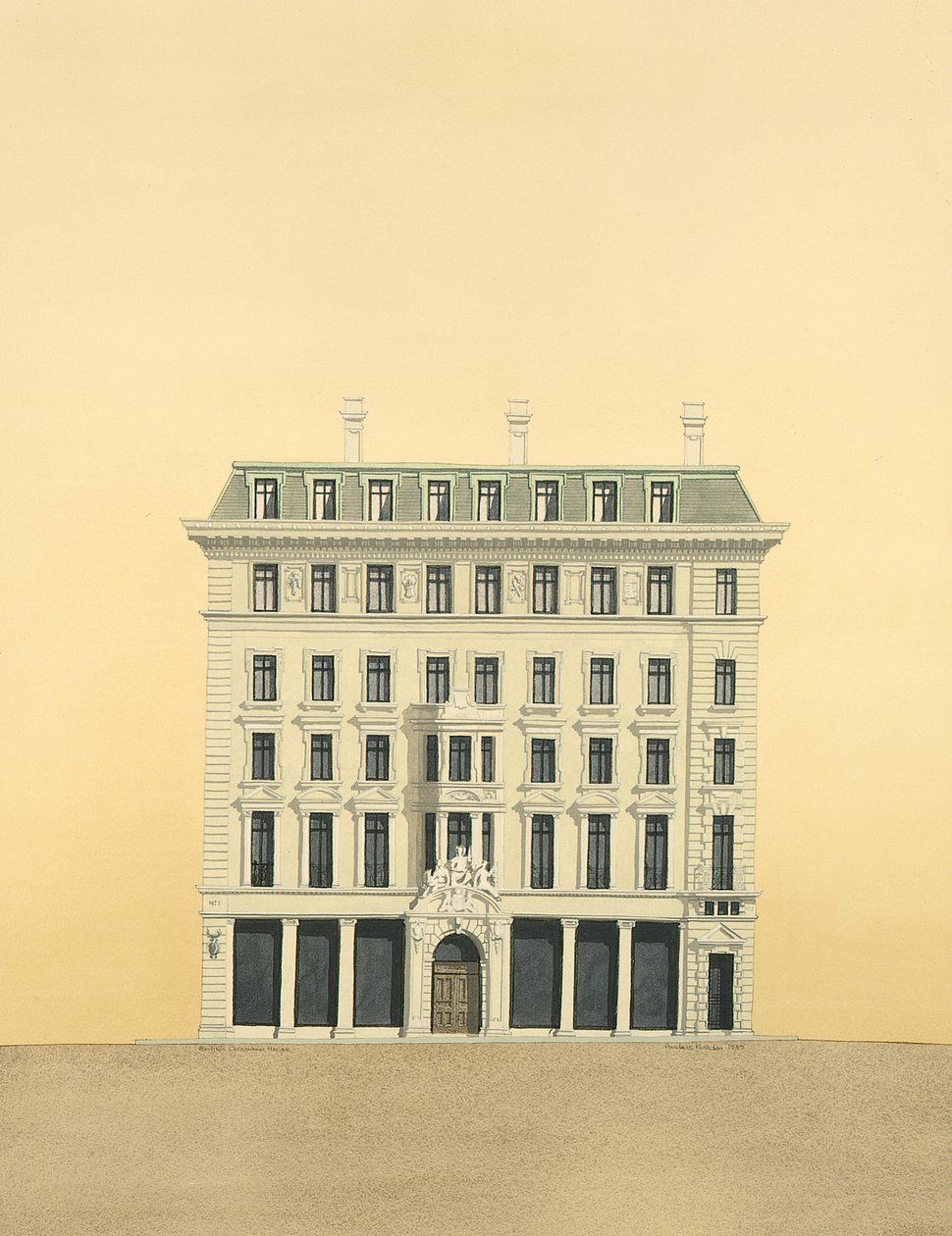 British Columbia House, Regent Street, Londres de Andras Kaldor