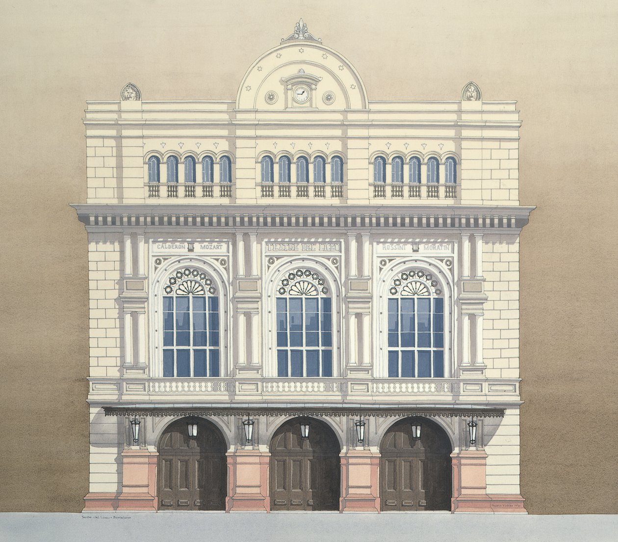Gran Teatre del Liceu, Barcelona de Andras Kaldor