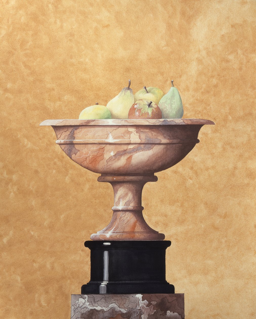 Jarra de mármore com fruta de Andras Kaldor