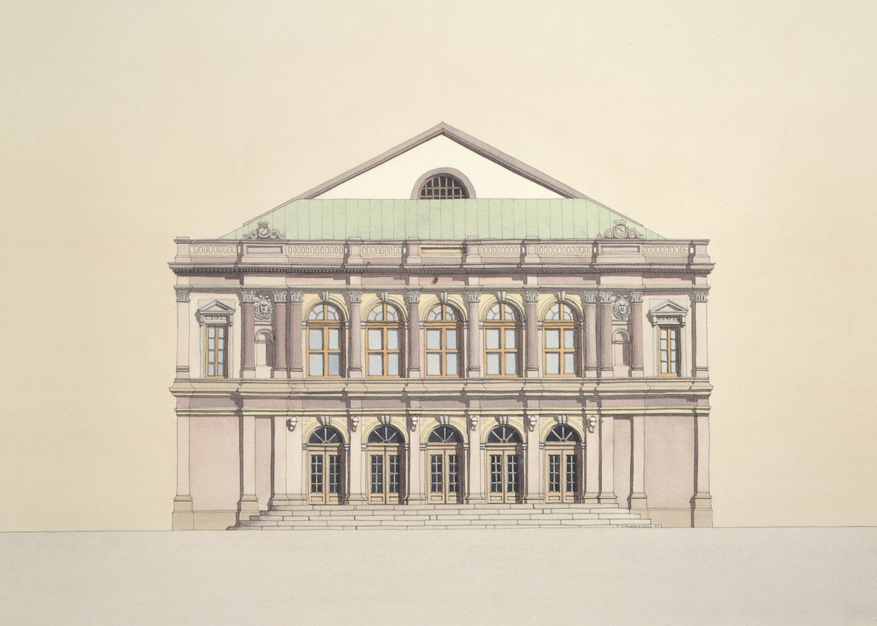 Teatro Municipal, Colmar, França de Andras Kaldor