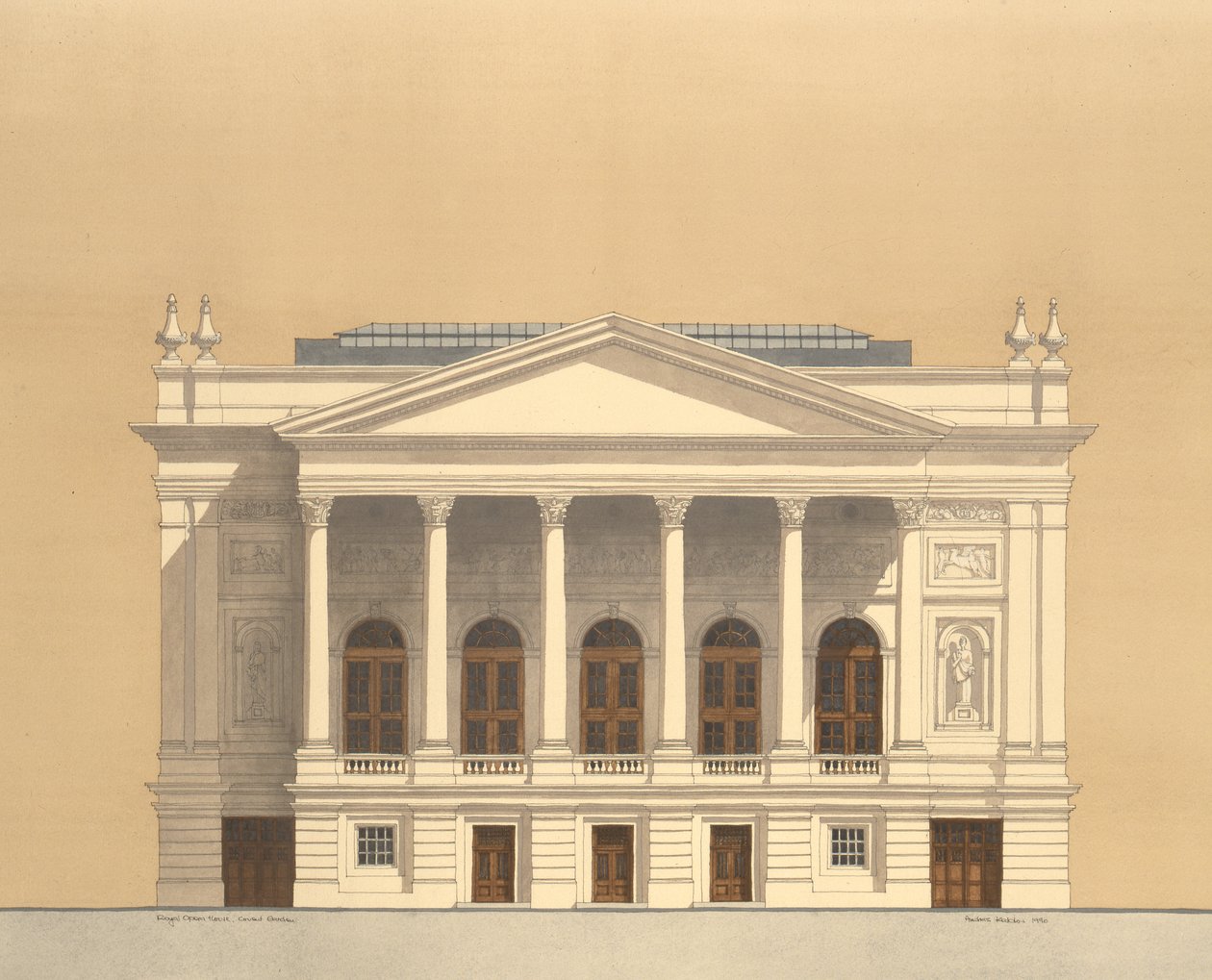 Royal Opera House, Covent Garden, Londres de Andras Kaldor