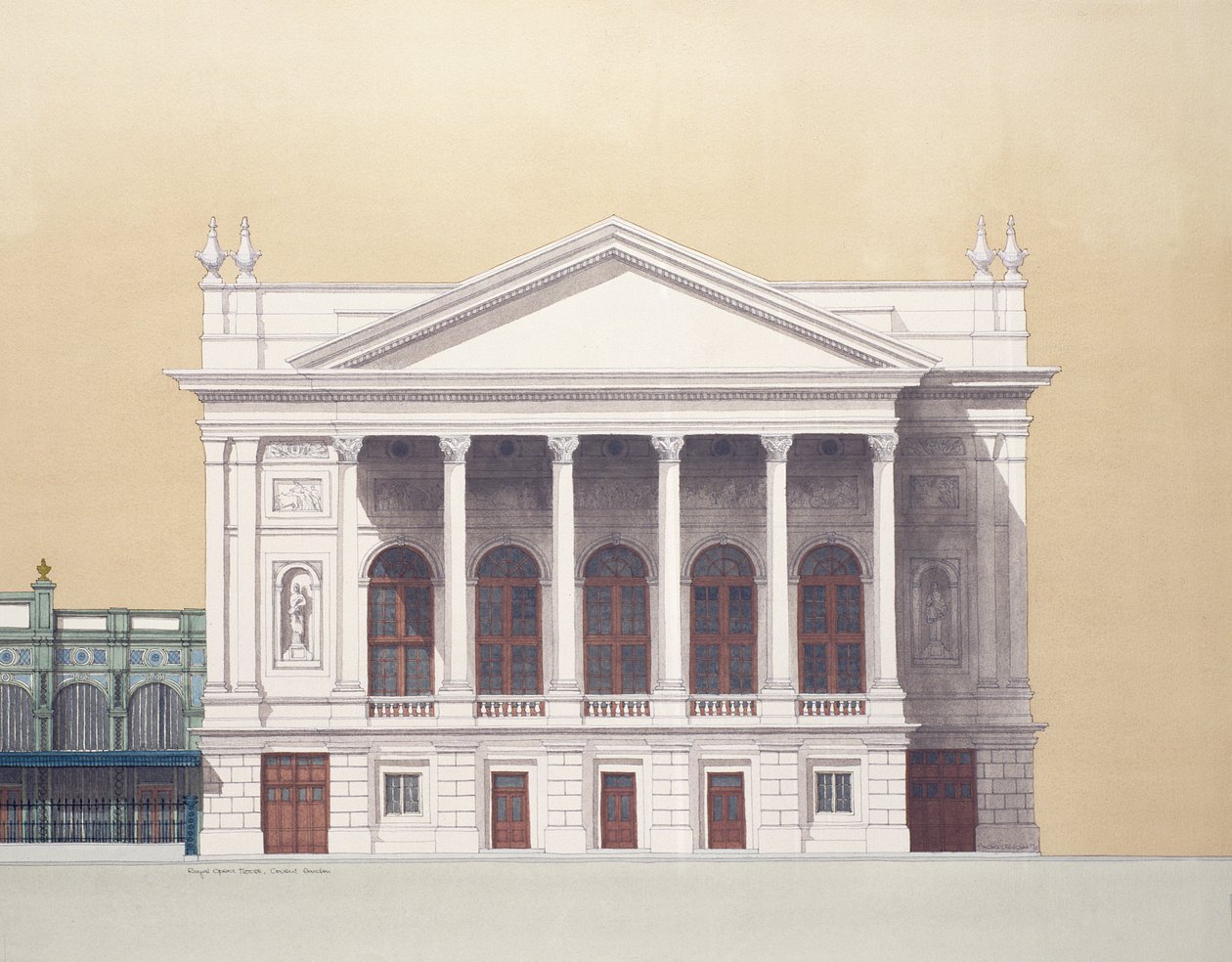 Royal Opera House, Londres de Andras Kaldor
