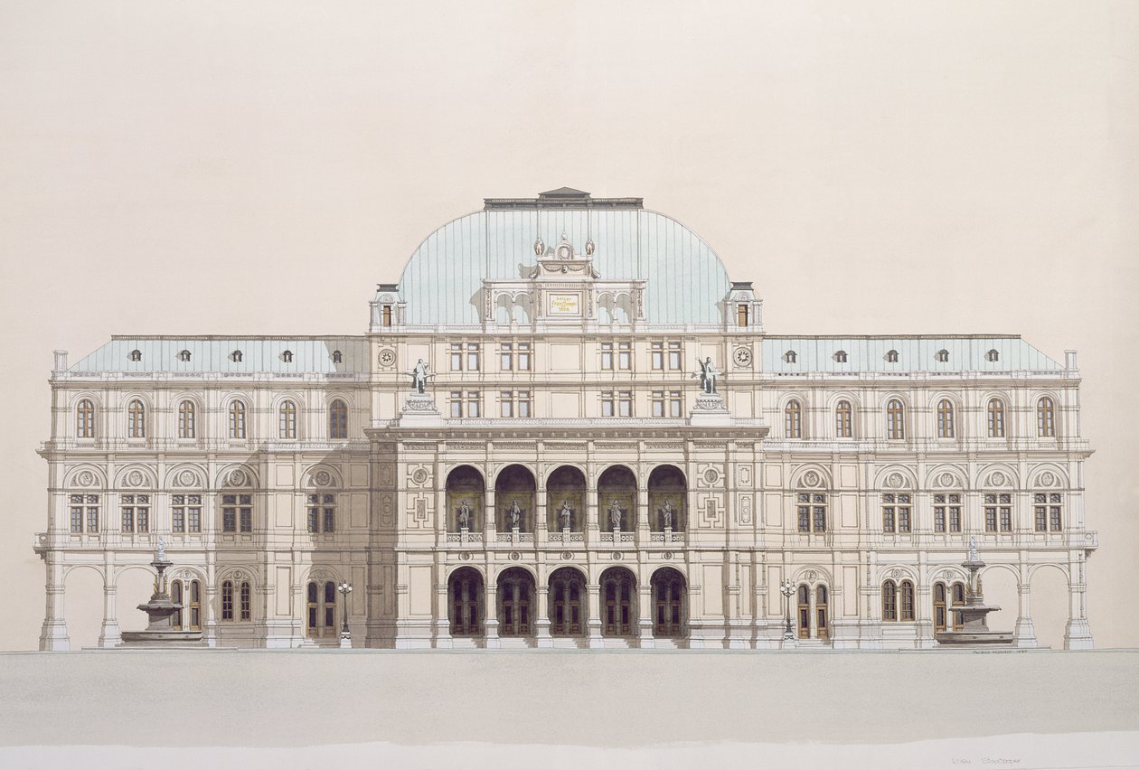 Ópera Estatal de Viena, Áustria de Andras Kaldor