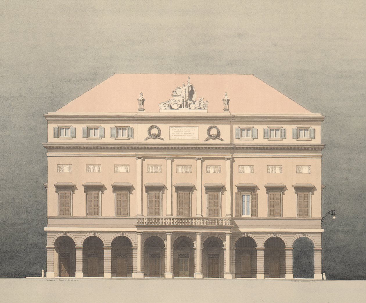Teatro Municipal, Modena, Itália de Andras Kaldor