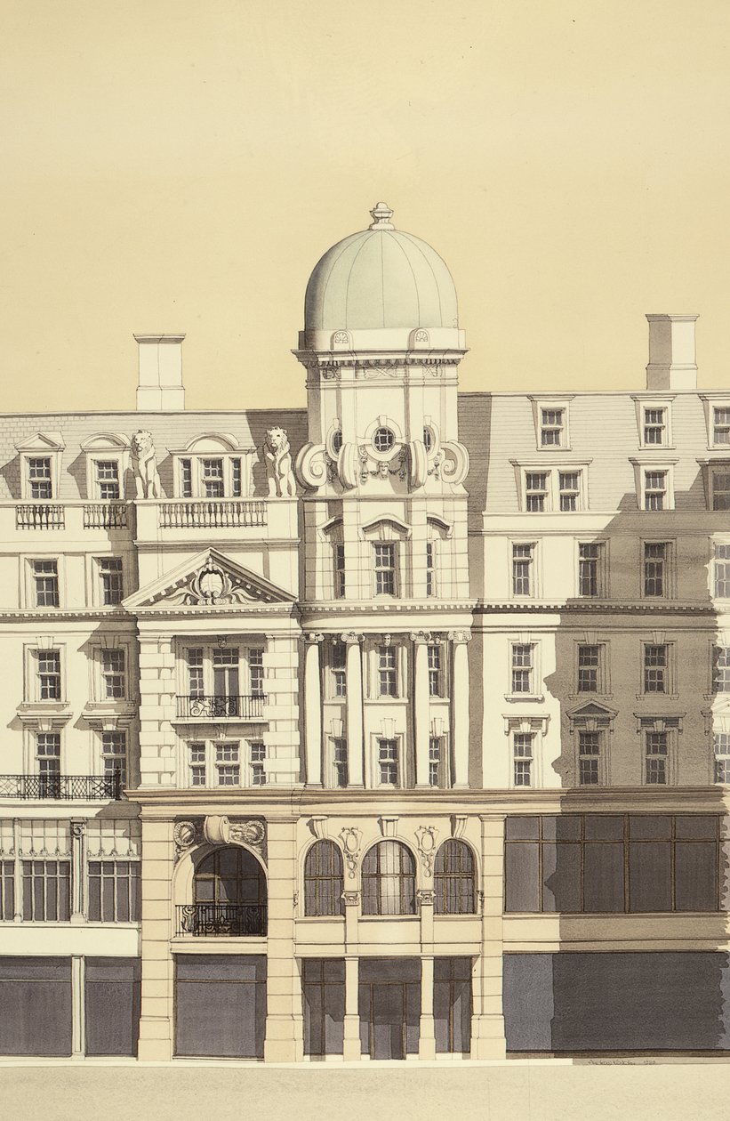 The Linen Hall (pormenor), Regent Street, Londres de Andras Kaldor