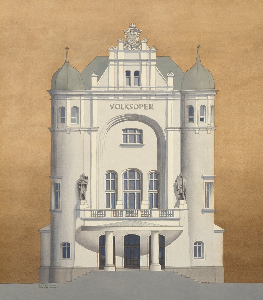 Volksoper,Viena, Áustria de Andras Kaldor