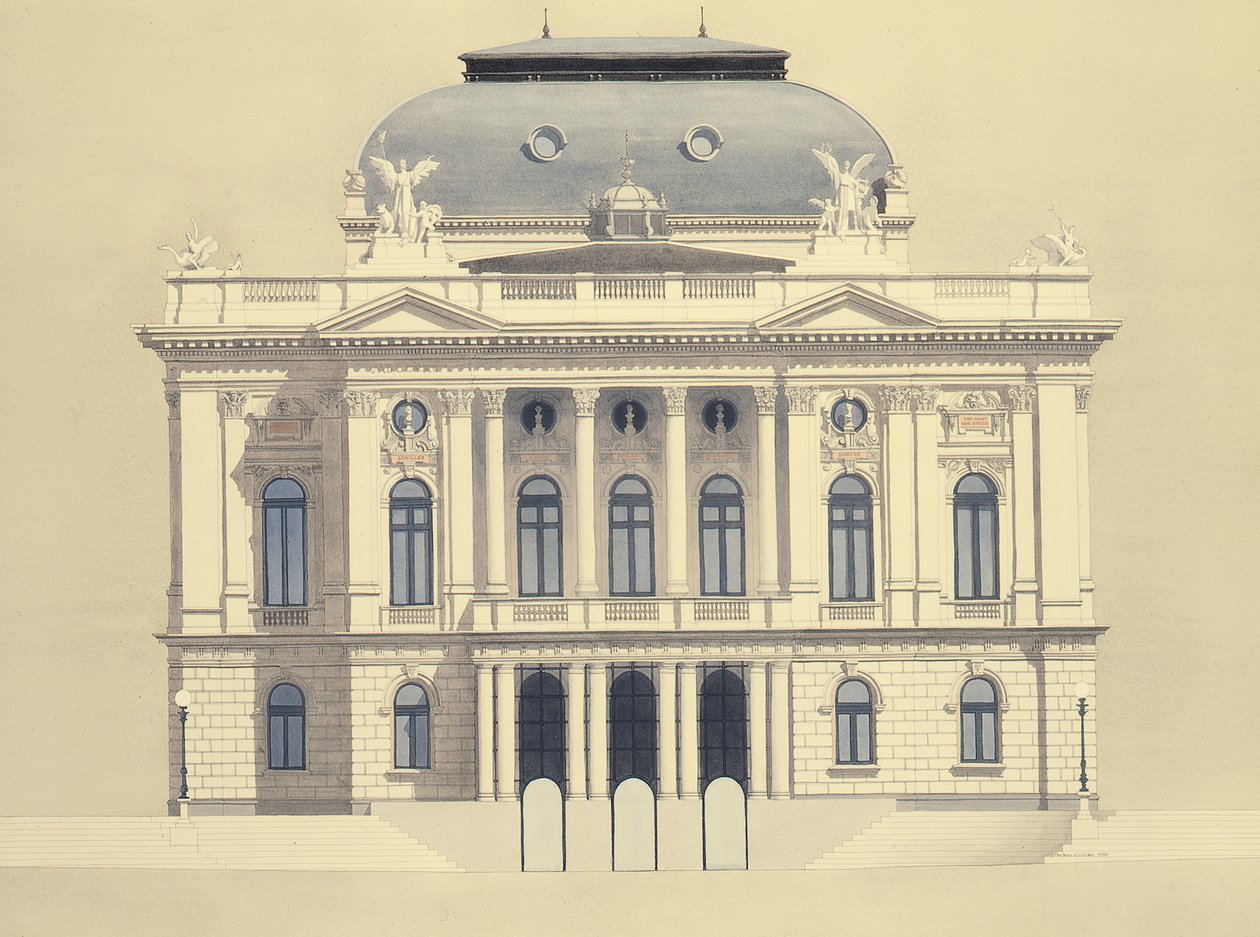 Ópera de Zurique, Zurique, Suíça de Andras Kaldor