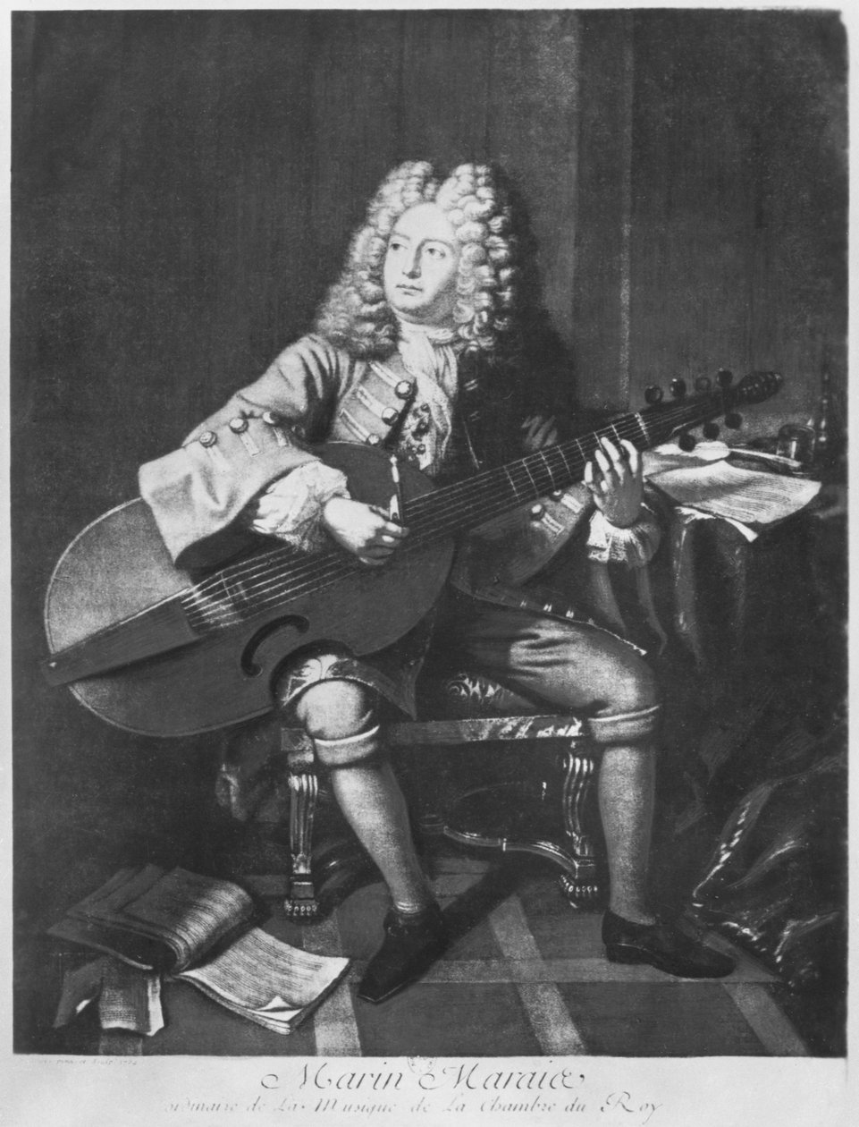 Marin Marais, 1704 de Andre Bouys