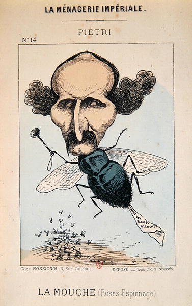 Pierre-Marie Pietri, c.1870-1 (cor litho) de Andre (after) Gill