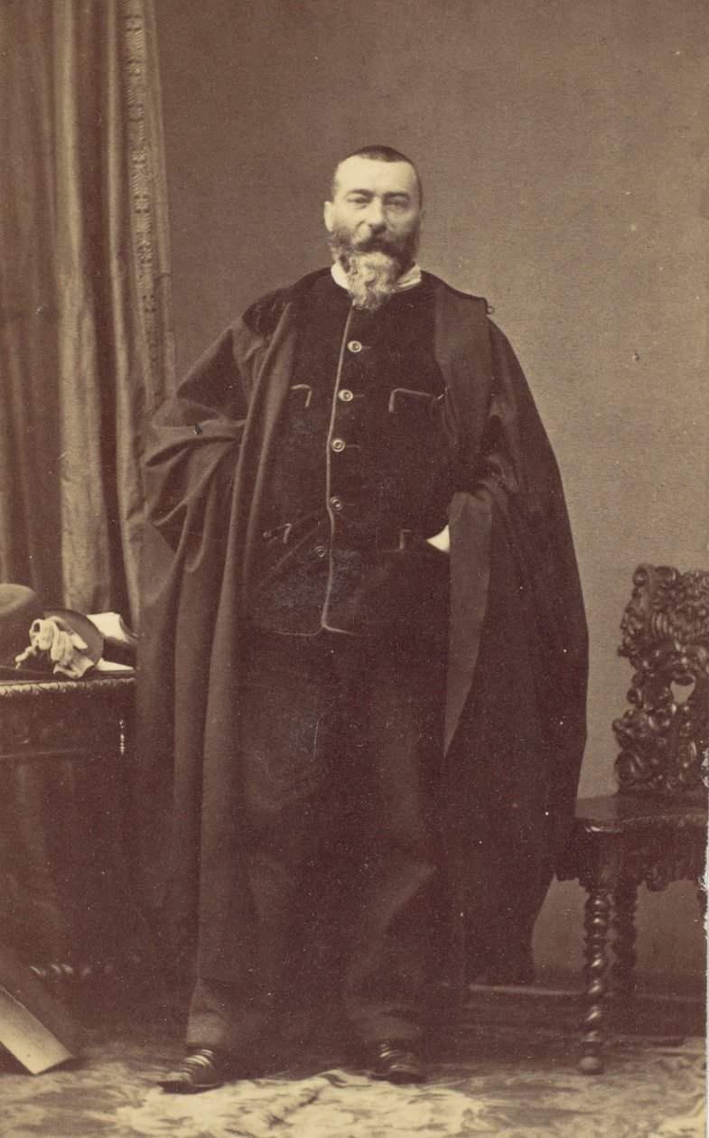 Alphonse Karr, década de 1850. de Andre Adolphe Eugene Disderi