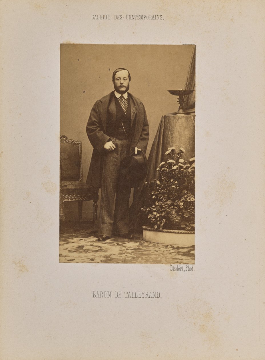Barão de Talleyrand de Andre Adolphe Eugene Disderi