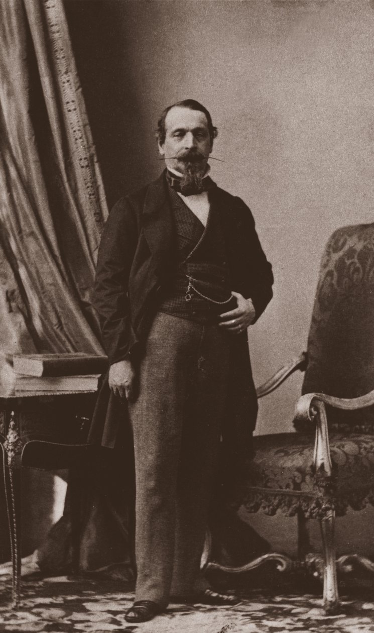 Imperador Napoleão III, c.1860 de Andre Adolphe Eugene Disderi