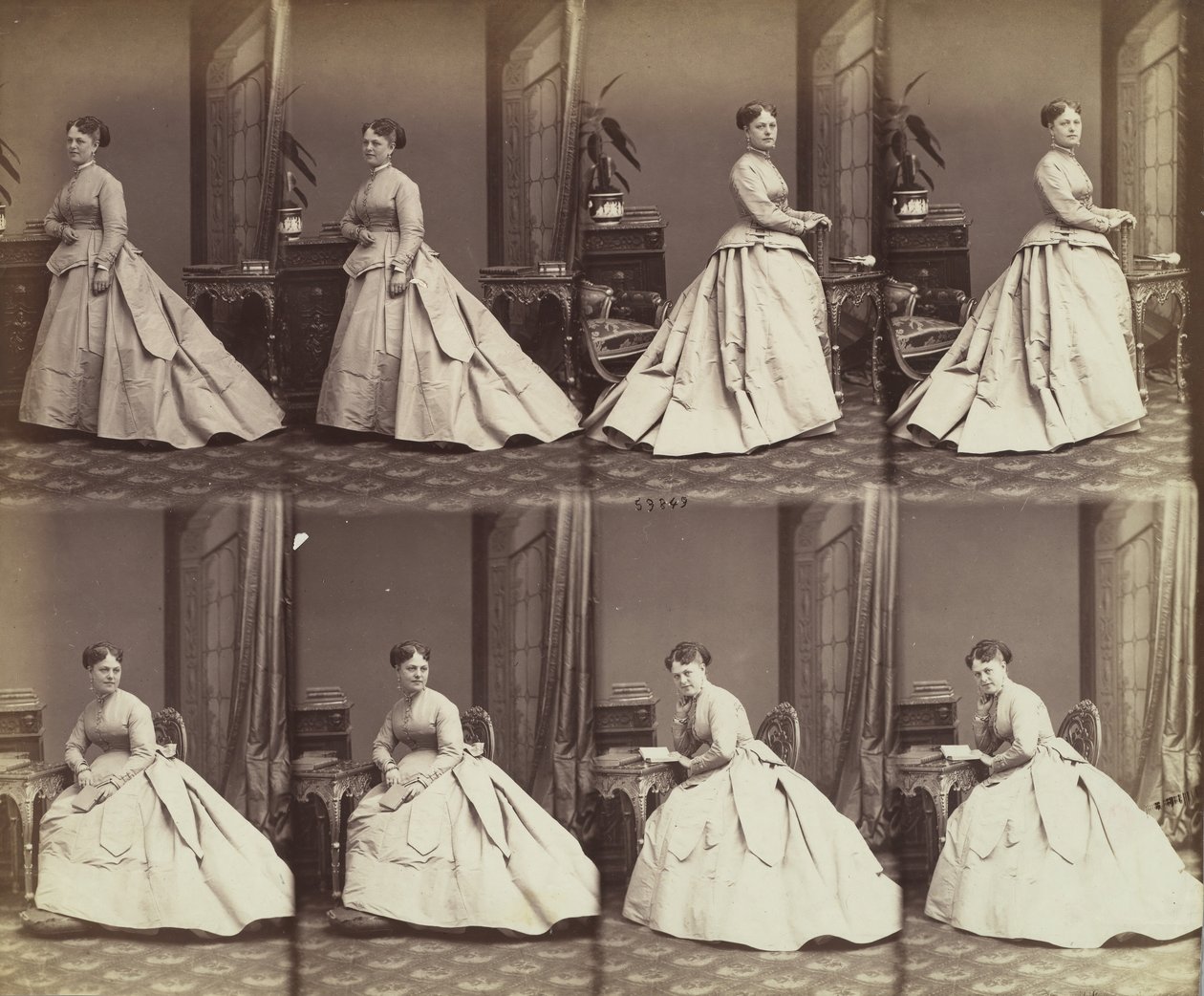 Ester David, 1866. de Andre Adolphe Eugene Disderi
