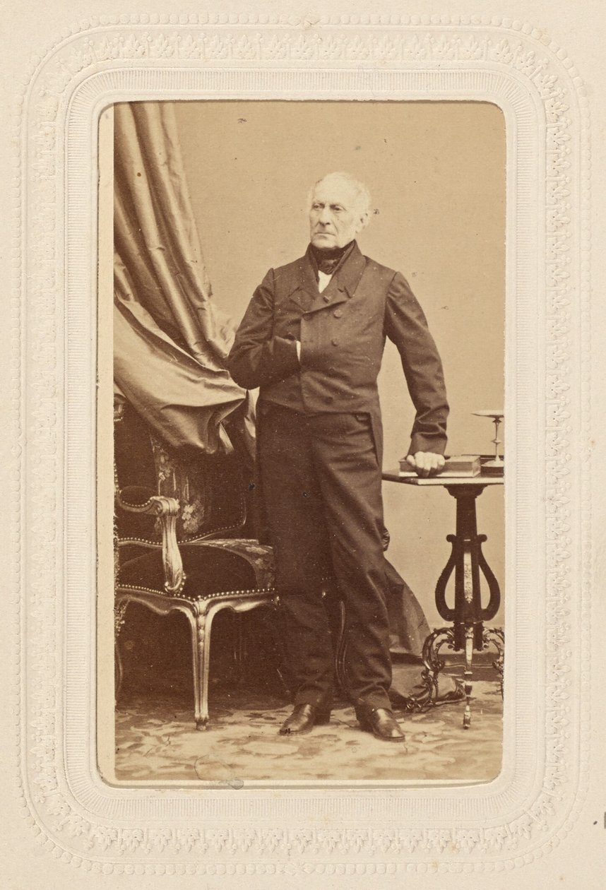 [François Pierre Guillaume] Guizot (1787 - 1874) de Andre Adolphe Eugene Disderi