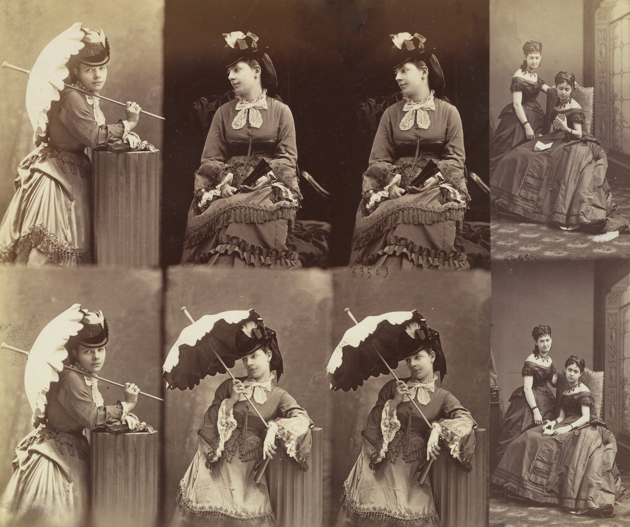 Gabrielle, M. Gutierrez de Estrada, 1867. de Andre Adolphe Eugene Disderi