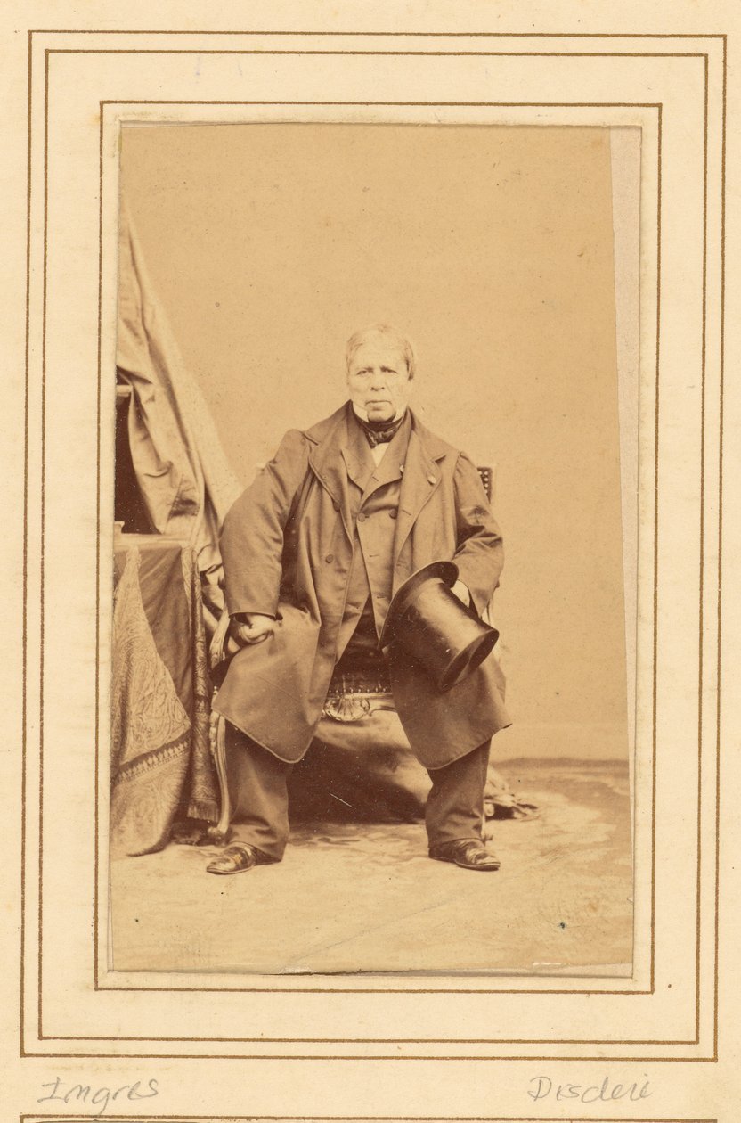 [Jean Auguste Dominique] Ingres (1780 - 1867) de Andre Adolphe Eugene Disderi