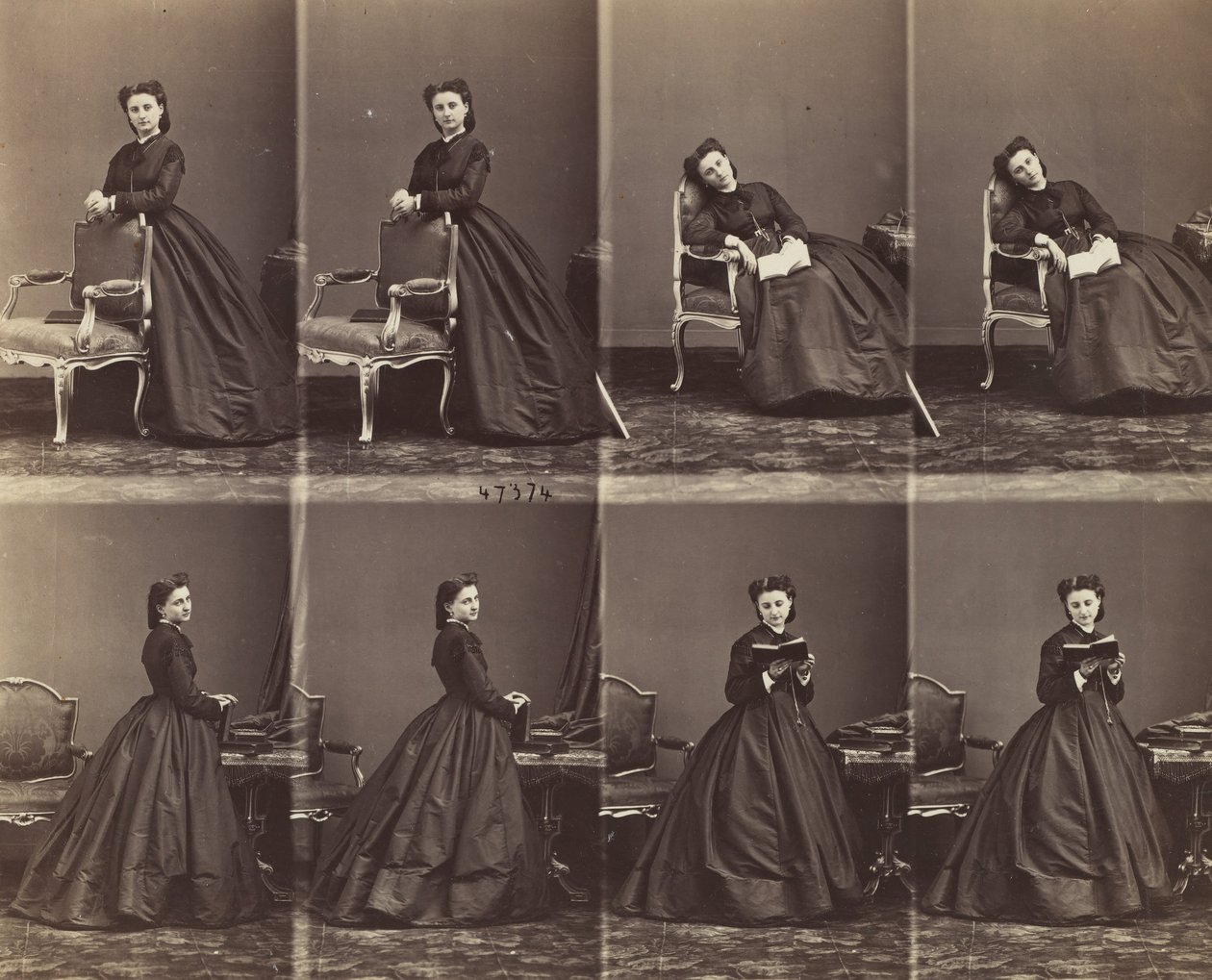 Leontino Walter, 1863. de Andre Adolphe Eugene Disderi