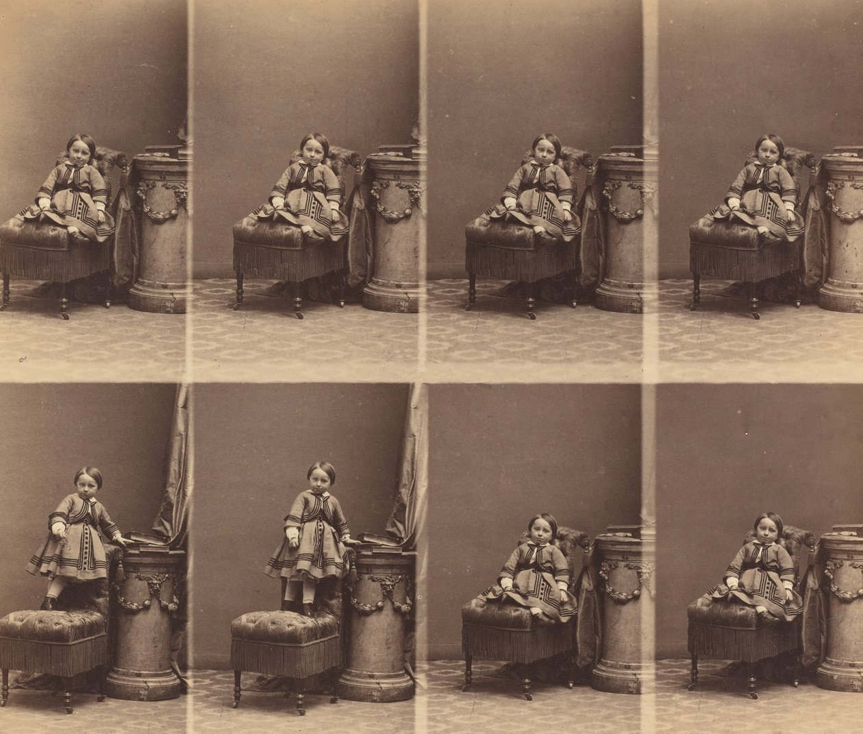Mademoiselle Trachier, c. 1860. de Andre Adolphe Eugene Disderi