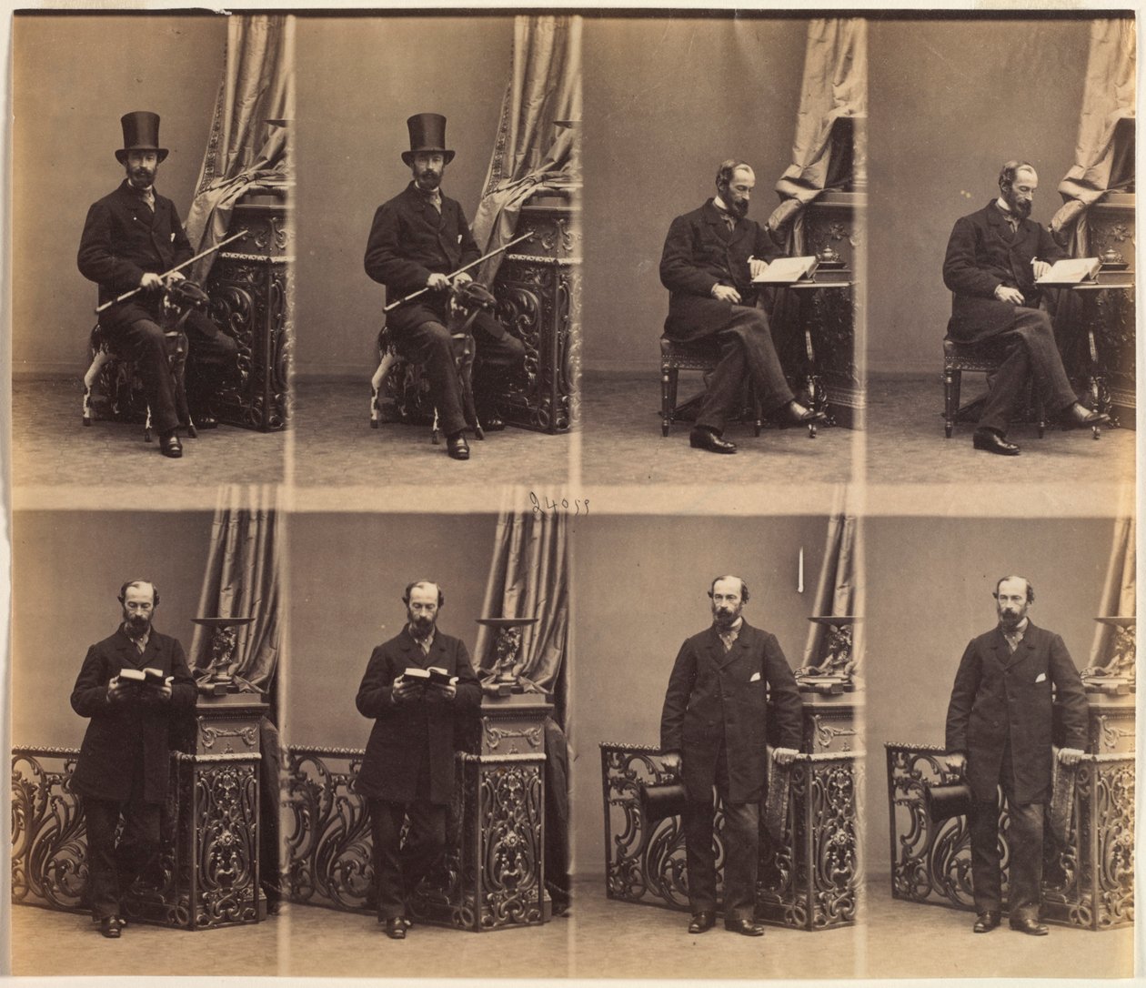 Monsieur Merlen, 1861. de Andre Adolphe Eugene Disderi