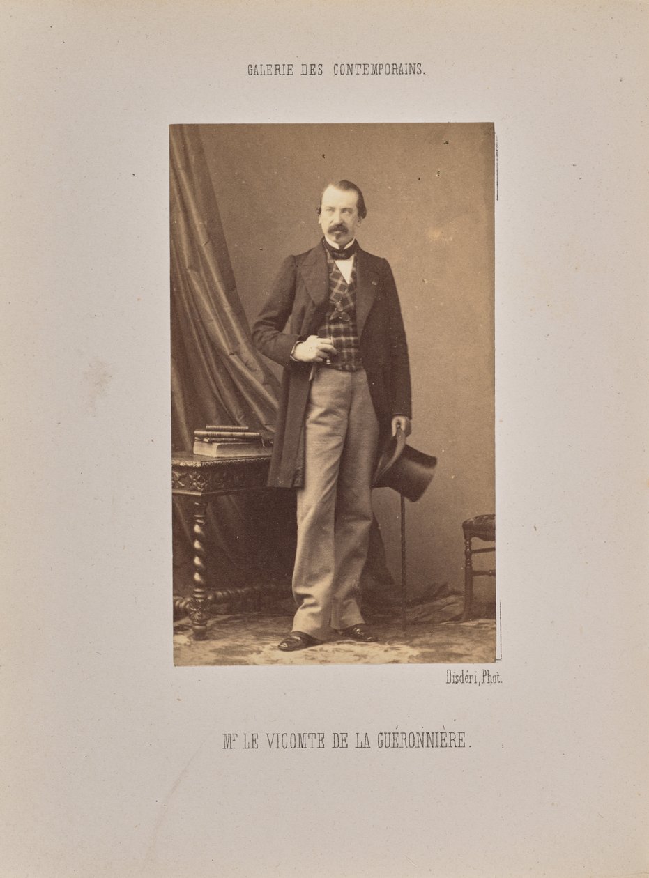 Visconde de la Guéronniére de Andre Adolphe Eugene Disderi